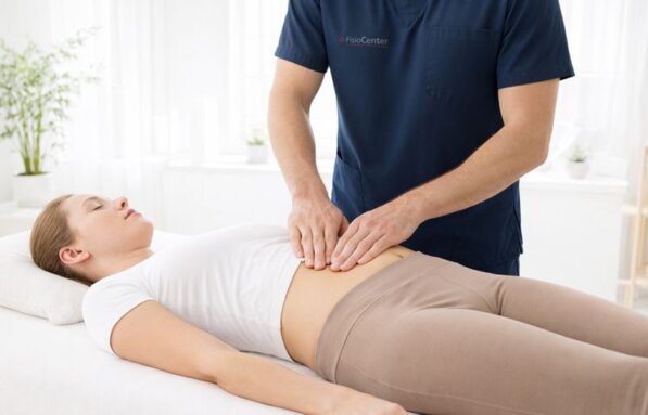 Trattamento osteopatico viscerale gonfiore addominale Roccella Ionica